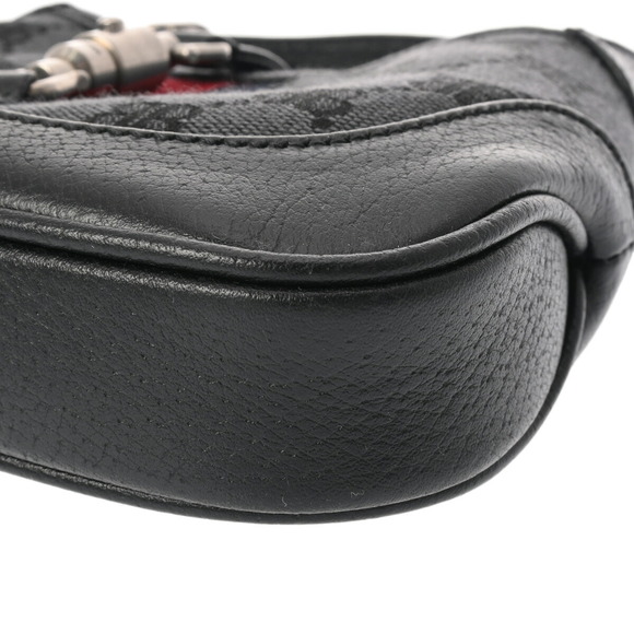 Gucci The Hacker Project Jackie Black Calfskin Shoulder Bag - Picture 6 of 9